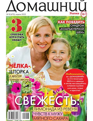 Журнал Домашний №8 за апрель 2025 год