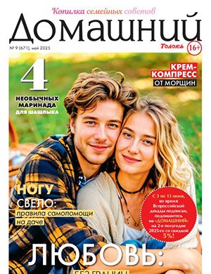 Журнал Домашний №9 за май 2025 год