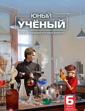 Журнал Юный ученый №6 (91) за 2025 год