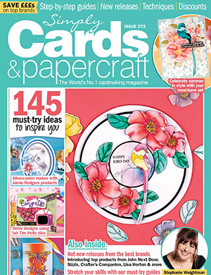 Журнал Simply Cards and Papercraft №272 за 2025 год